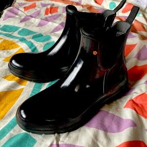 Bogs Slip On Rain Boots Sz 8